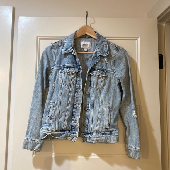 Distressed Denim Jacket - Picture 2 of 2